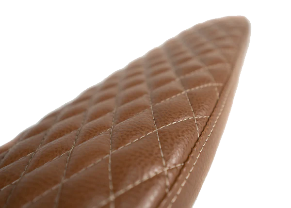 Blur Boundaries 2-Up Diamond Stitch Seat Brown