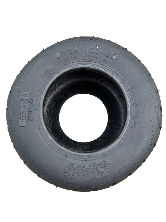 Burris 12 x 8.0-6 Treaded Tire - BTGXL