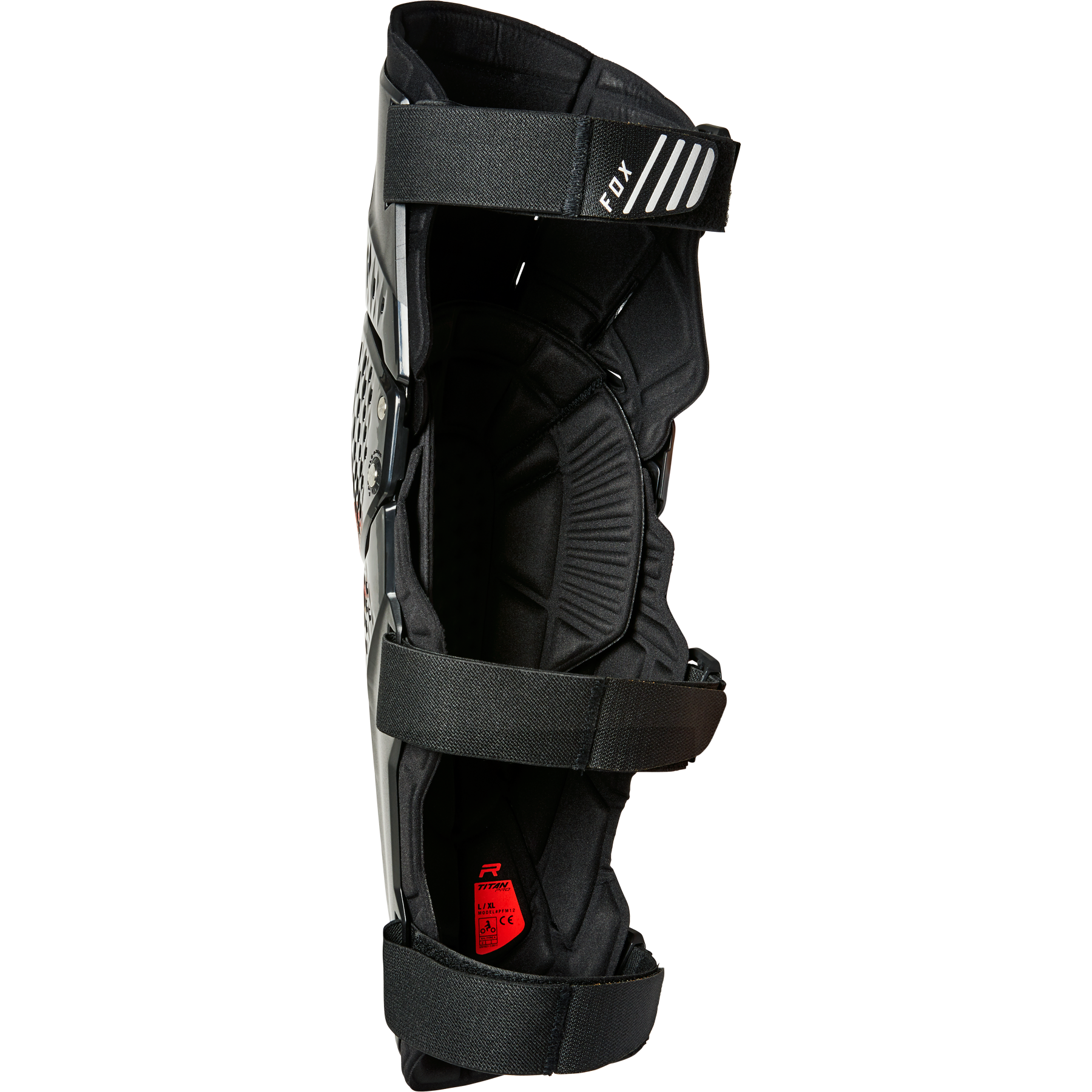 Fox Titan Pro D30 Knee Guards Black