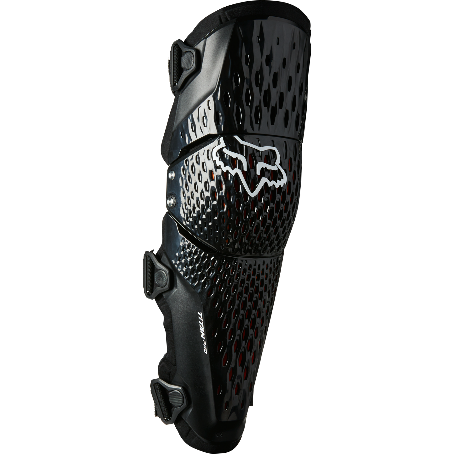 Fox Titan Pro D30 Knee Guards Black