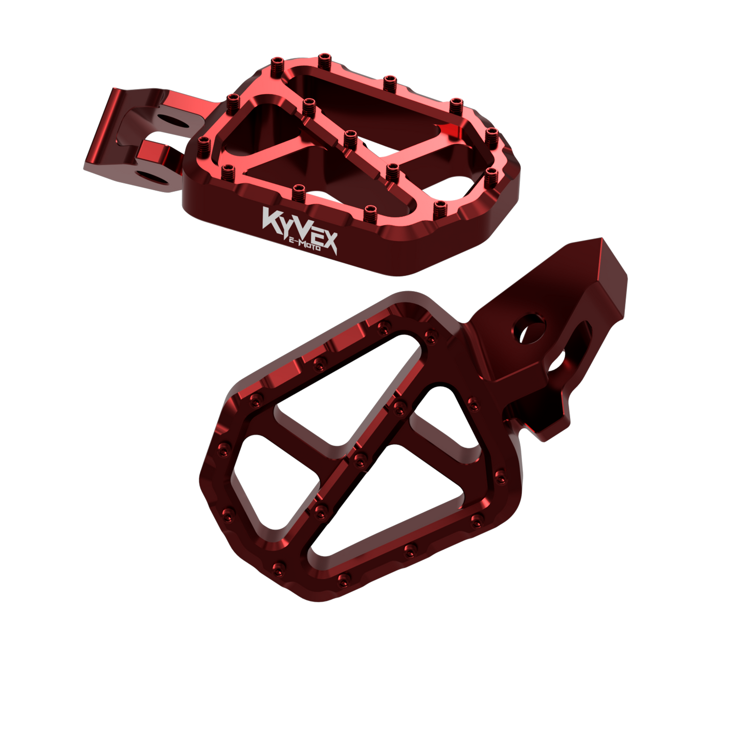 KyVex Billet Wide Foot Pegs - Ultra Bee