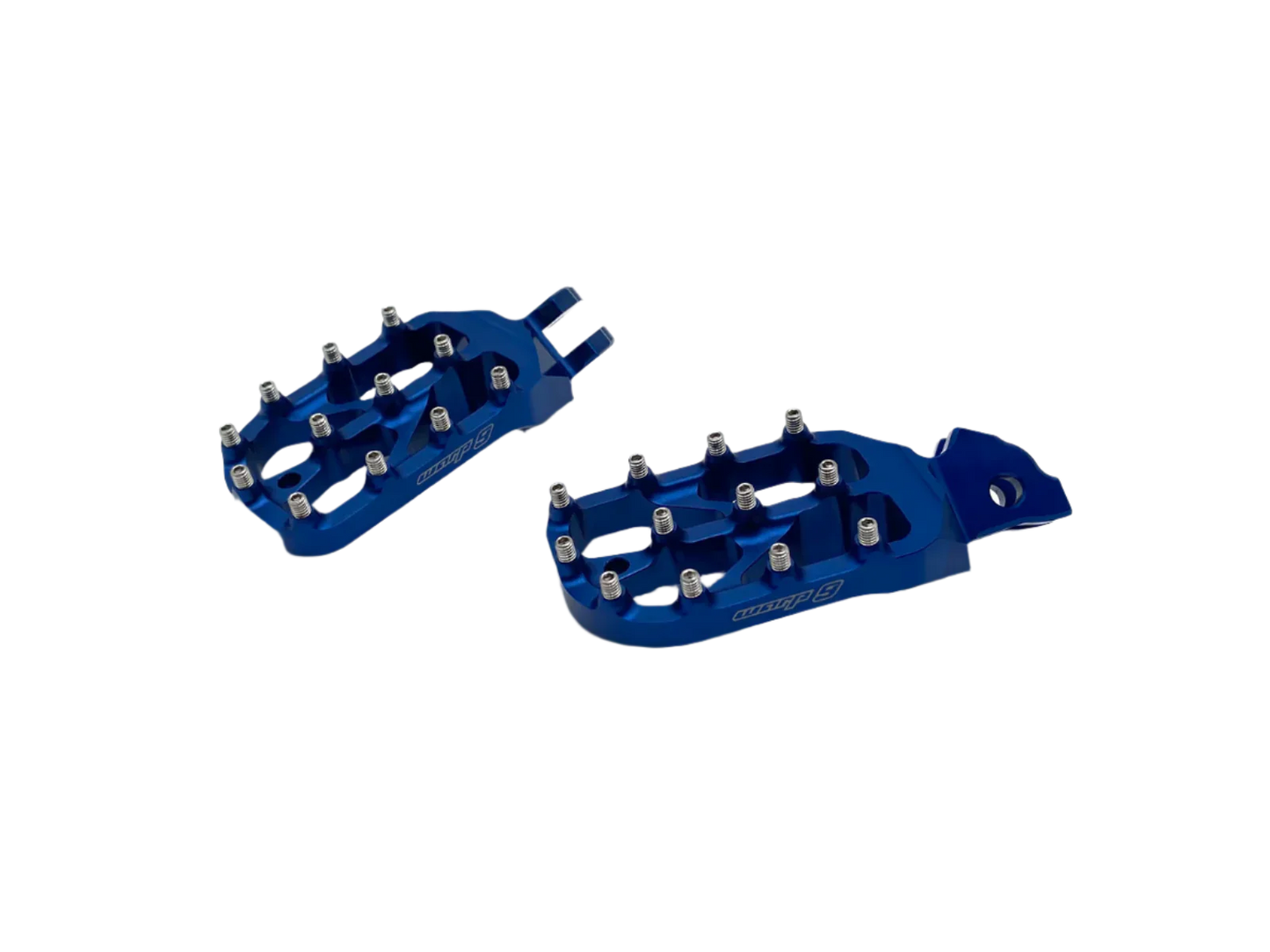 War 9 Elite Foot Pegs - Blue